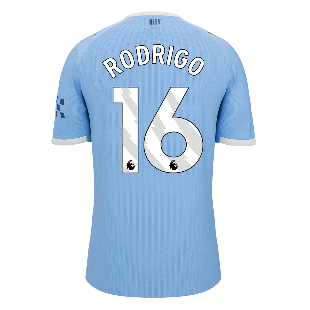 Manchester City RODRIGO #16 Home Soccer Jersey 2025/26