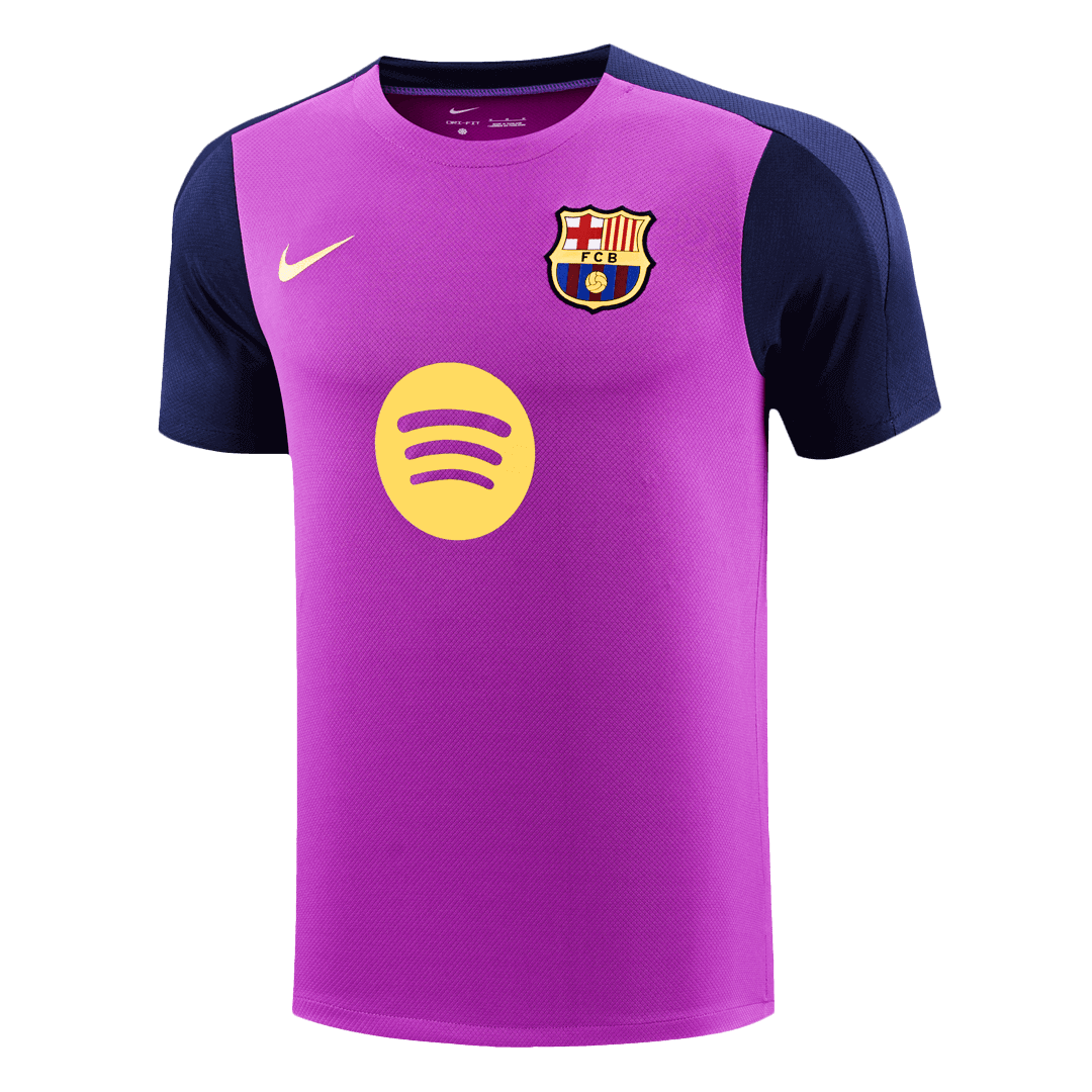 Nogometna majica Barcelona za trening pred tekmo 25/26 vijoli?na