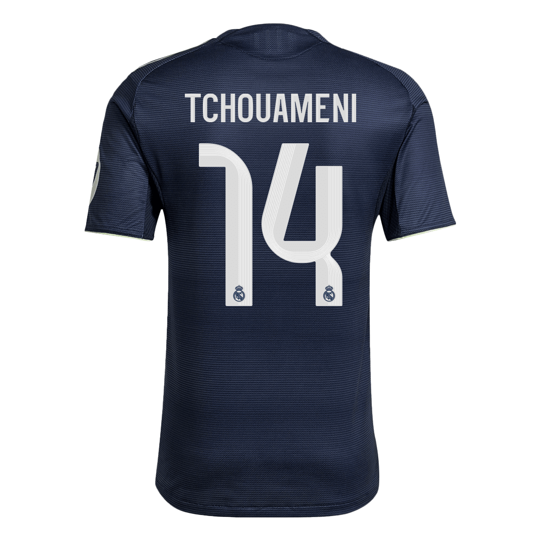Real Madrid Nogometni dres Gostujo?i 2025/26 Authentic TCHOUAMENI #14
