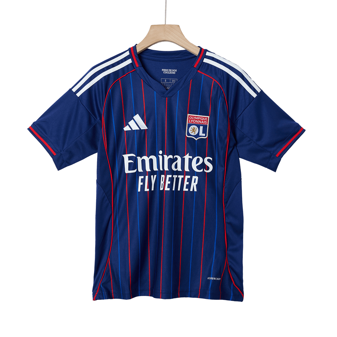 Camiseta de Fútbol Visitante Olympique Lyonnais 2025/26