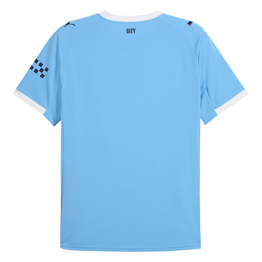 Domači nogometni dres Manchester City 2025/26, moder