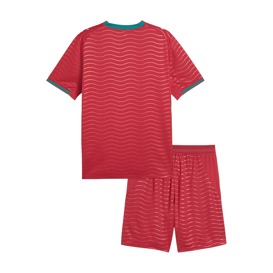 Equipación de fútbol para niños de la Selección de Portugal (uniforme de local) Mundial 2026