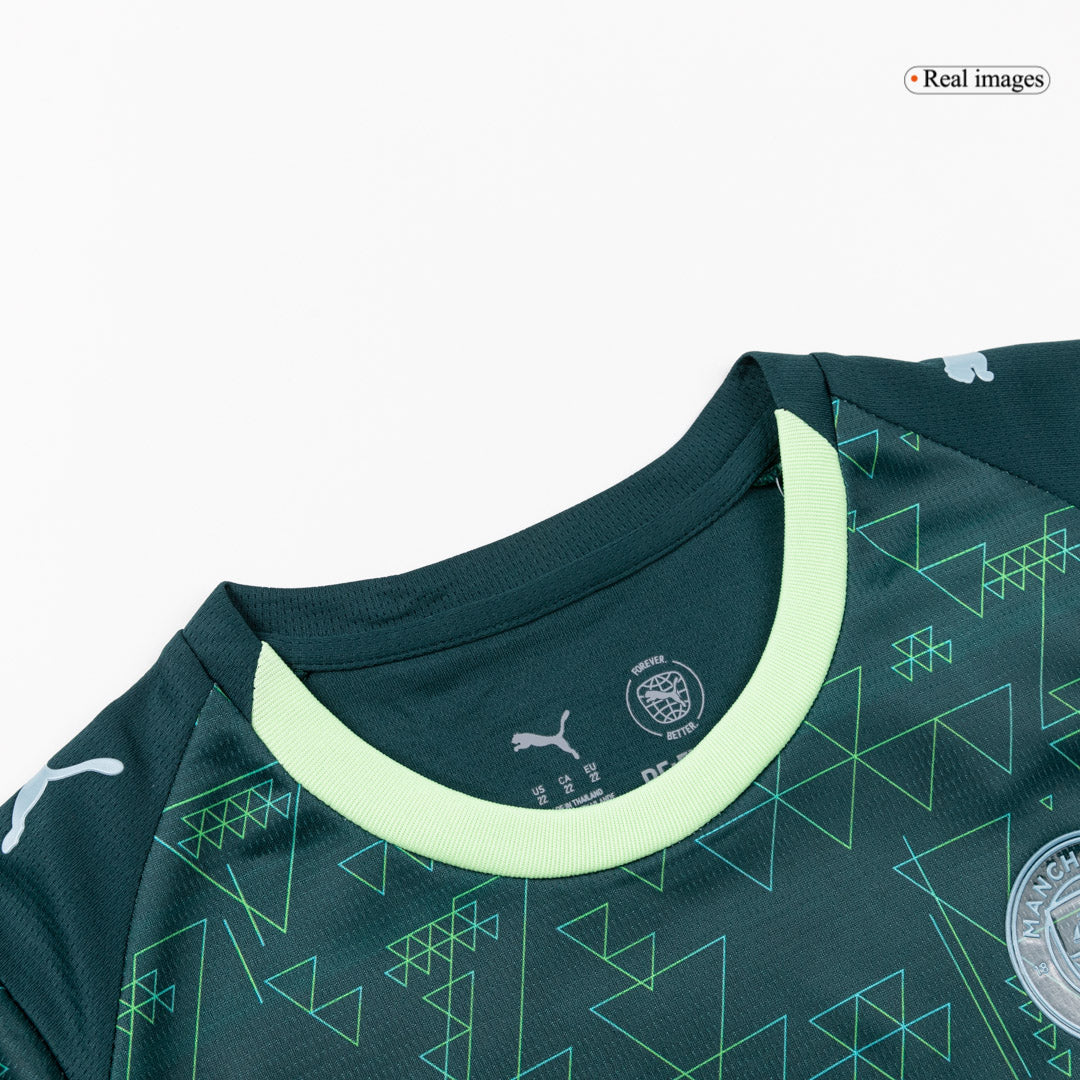 Manchester City Kids Soccer Jerseys Kit 2025/26
