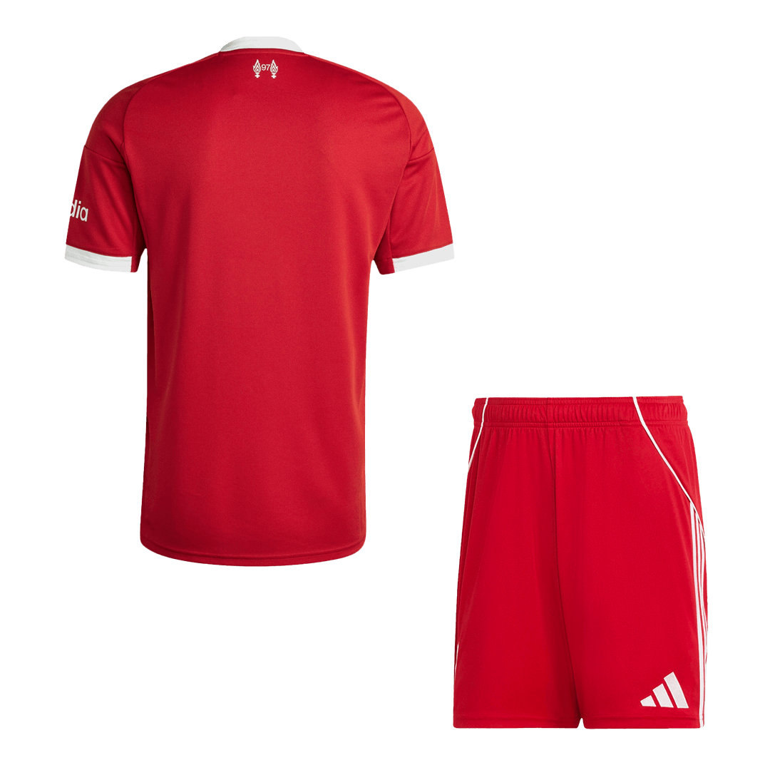 Equipación de local del Liverpool 2025/26