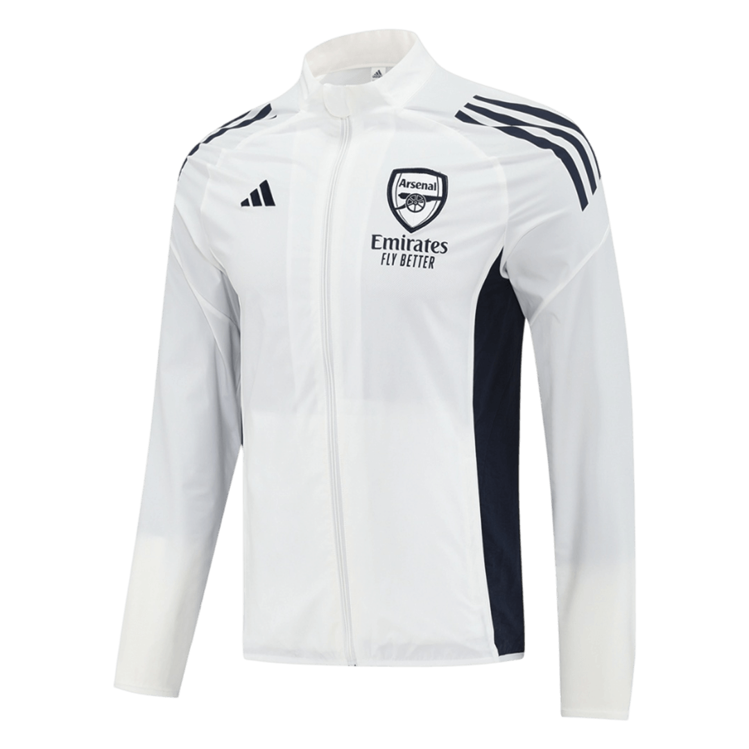 Chaqueta Cortavientos Arsenal 2025/26 - Blanca