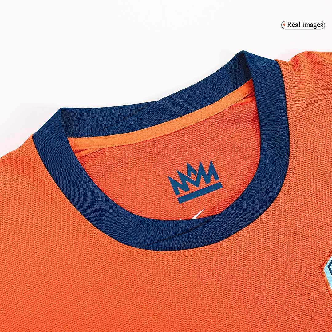 MALEN #18 Netherlands Home Soccer Jersey Euro 2024