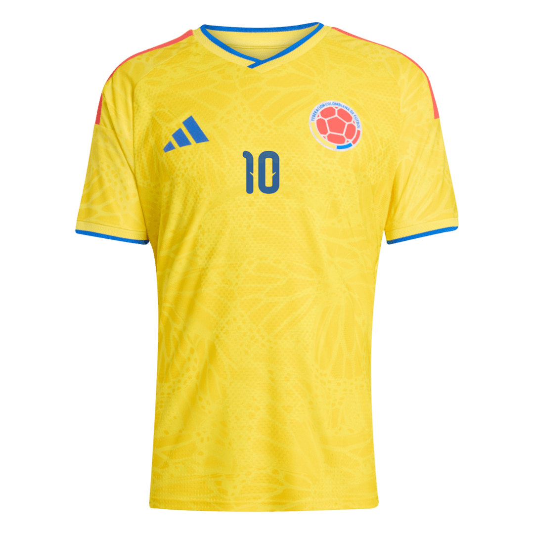 JAMES #10 Camiseta de Jugador de Local de Colombia Versión Mundial 2026