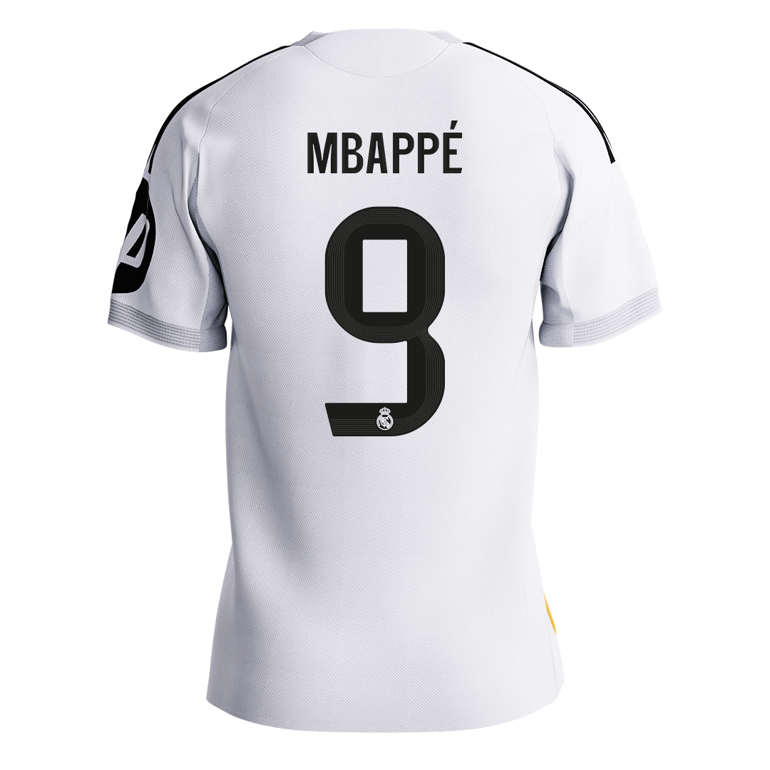 Real Madrid MBAPPÉ #9 Home Soccer Jersey Authentic 2025/26