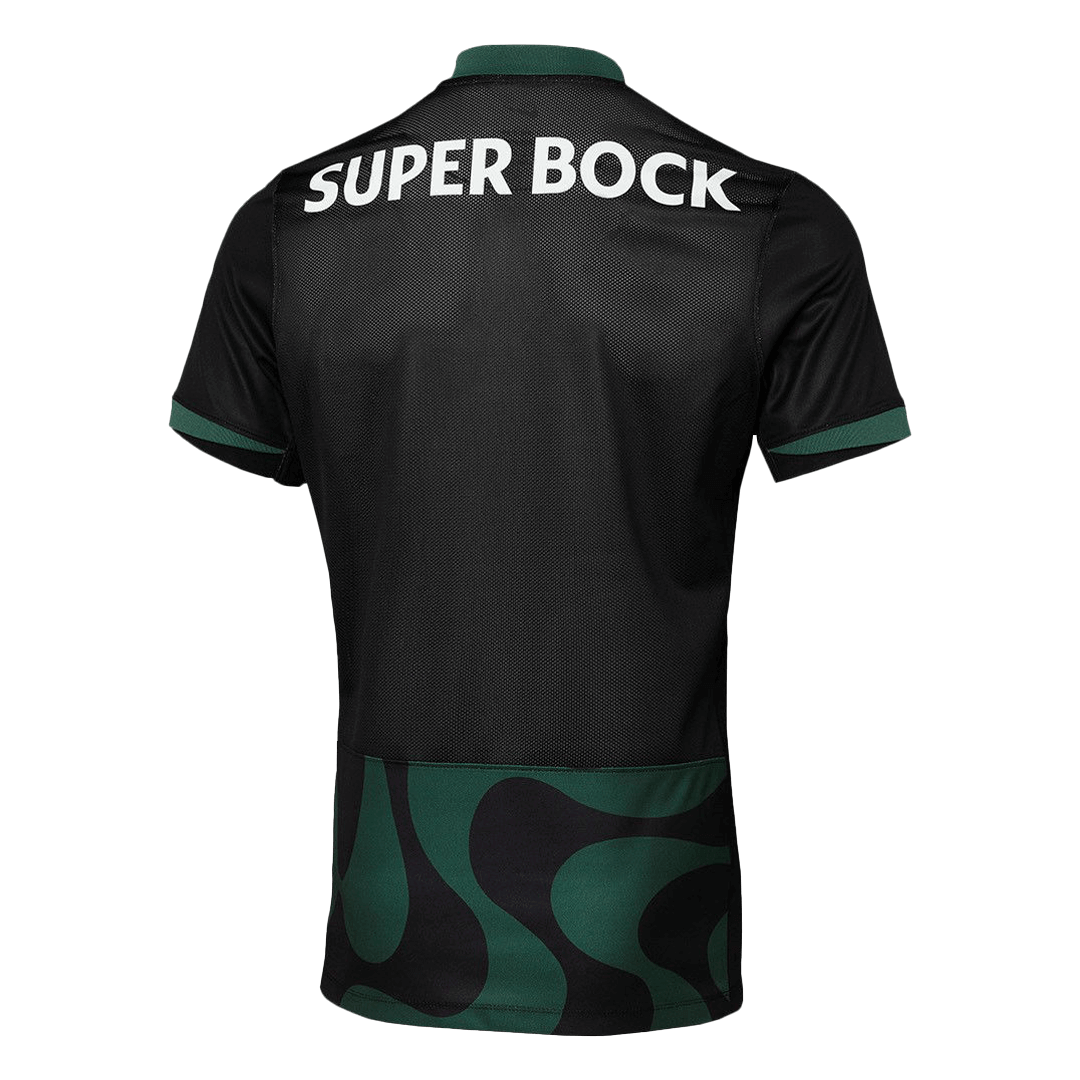 Alternativni nogometni dres Sporting CP 2025/26 črne barve