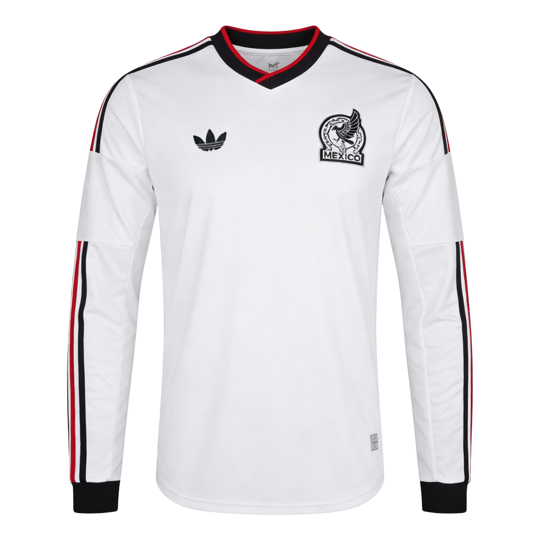 Playera de manga larga de visitante de México Mundial 2026