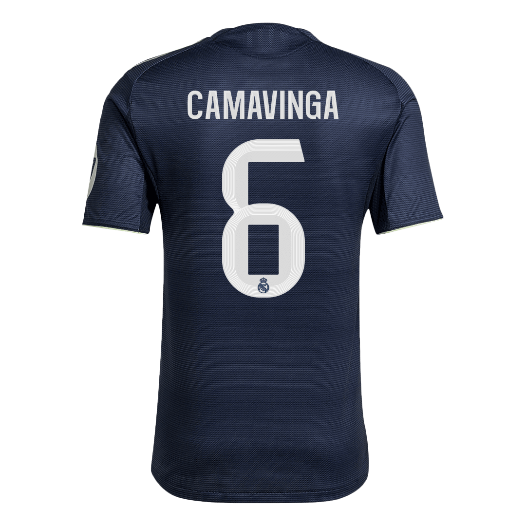 Real Madrid Nogometni dres Gostujo?i 2025/26 Authentic CAMAVINGA #6