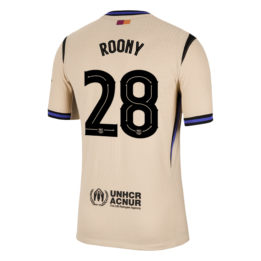 Barcelona Nogometni dres Gostujo?i 2025/26 Authentic ROONY #28