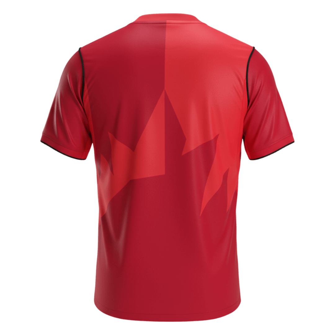 Camiseta de fútbol local de Canadá para el Mundial 2026