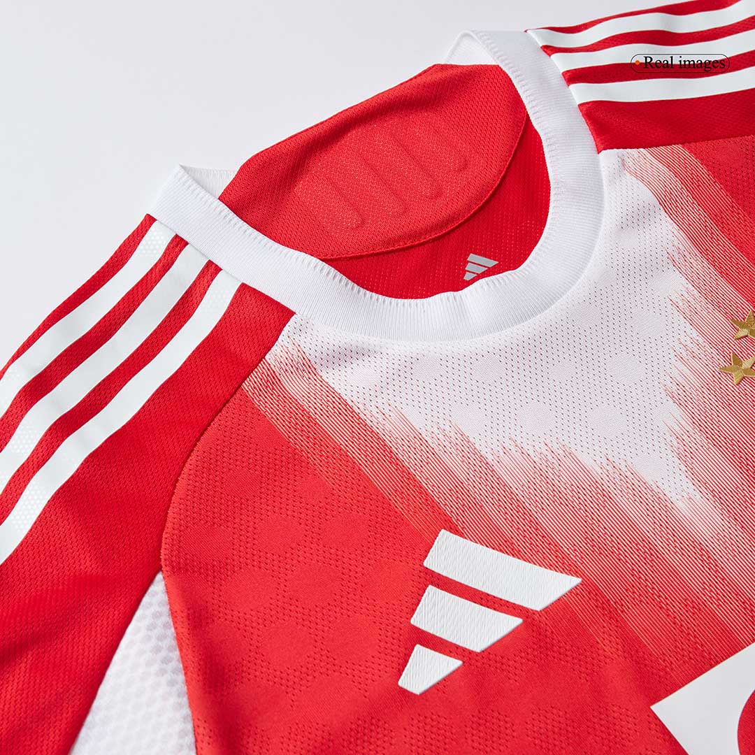 UPAMECANO #2 Bayern Munich Home Authentic Soccer Jersey 2025/26