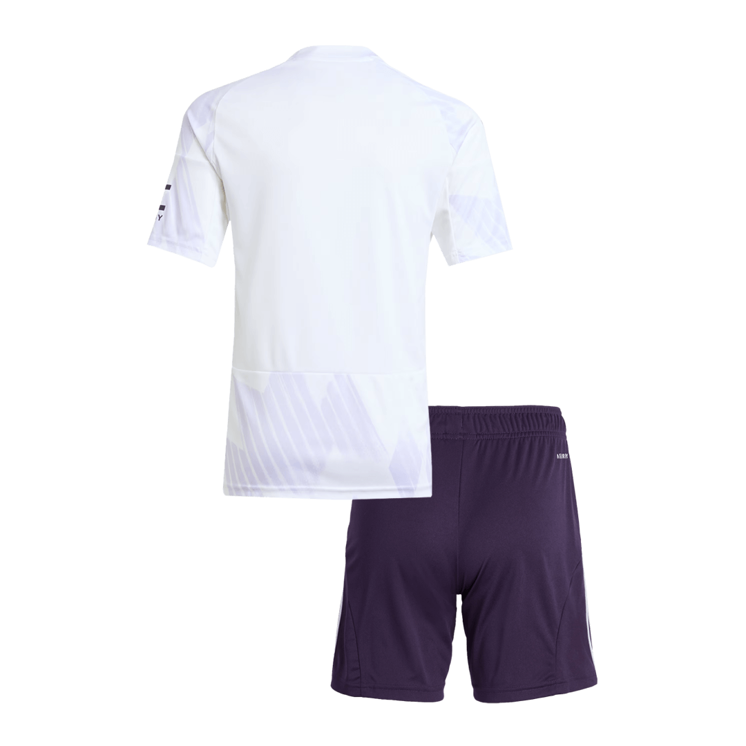 Manchester United Away Kids Soccer Jerseys Kit 2025/26