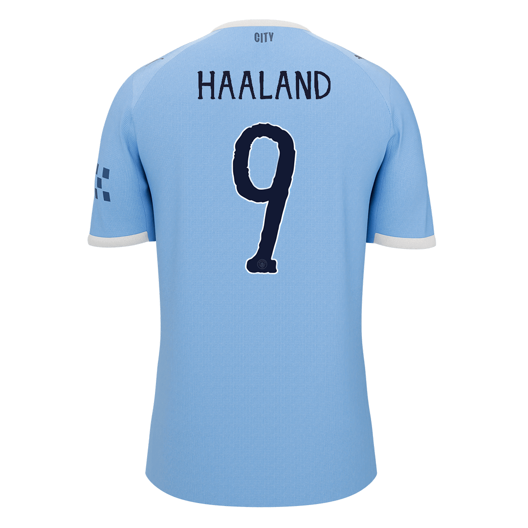 Manchester City HAALAND #9 Home Soccer Jersey 2025/26