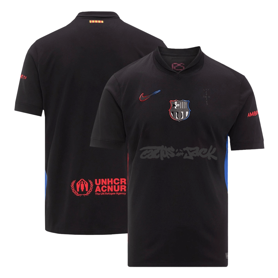 ?rna gostujo?a majica Barcelona X Travis Scott 2024/25