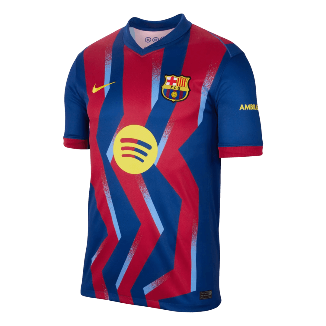 LEWANDOWSKI #9 Barcelona Fourth Away Soccer Jersey 2025/26