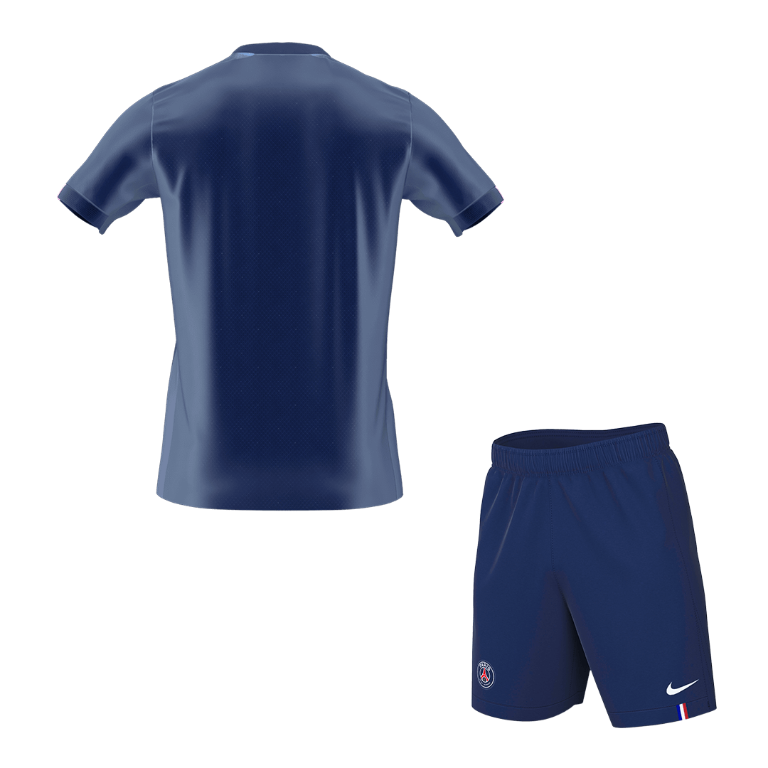 Domači nogometni dres PSG (dres + kratke hlače) 2025/26, mornarsko moder