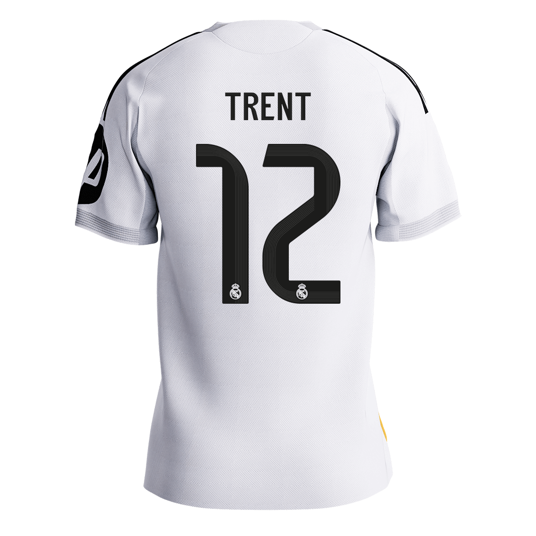 Real Madrid TRENT #12 Home Soccer Jersey Authentic 2025/26