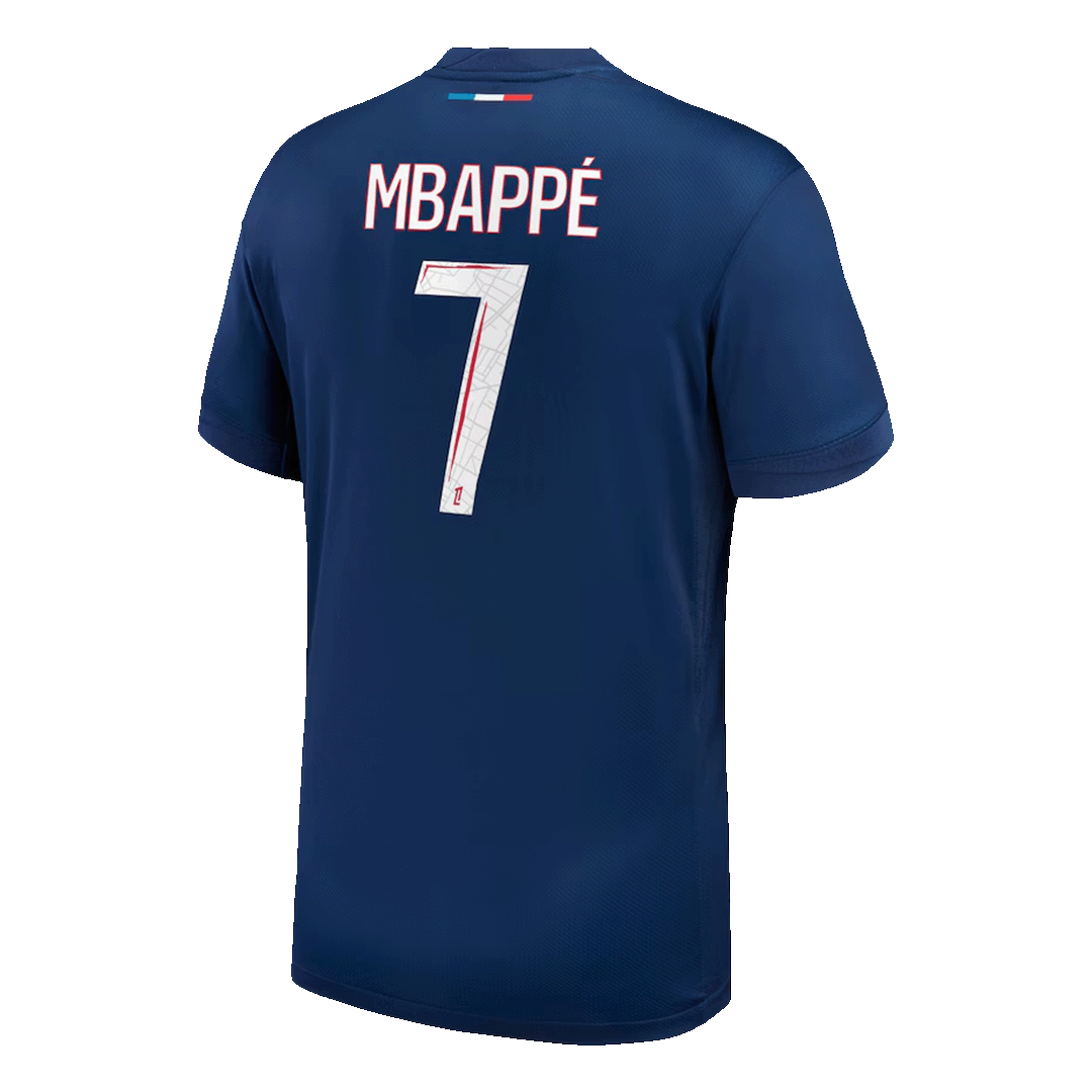 MBAPPÉ #7 PSG Nogometni dres domači Custom Shirt 2024/25