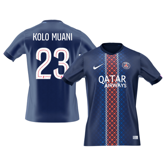 KOLO MUANI #23 PSG Dres Doma?i 2025/26
