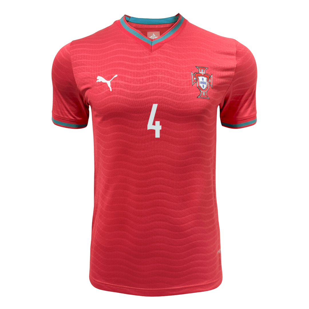 Portugal Nogometni dres Doma?i 2026 Authentic R¨²BEN DIAS #4