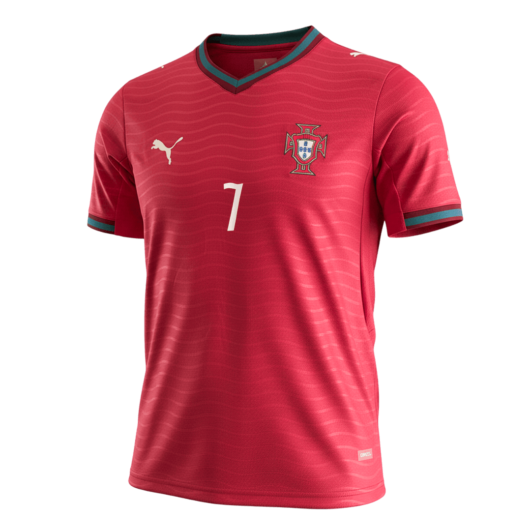 RONALDO #7 Camiseta de fútbol de local de Portugal Mundial 2026