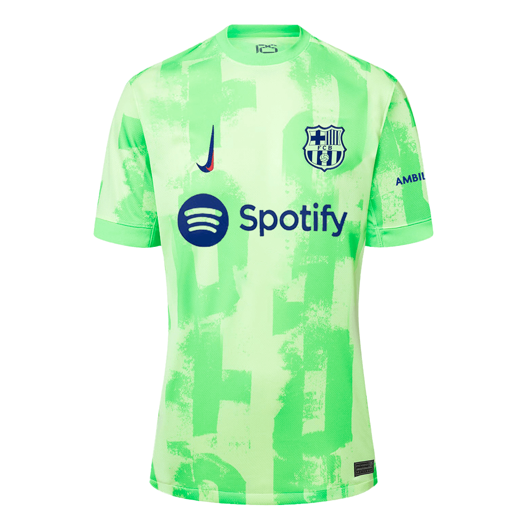 LAMINE YAMAL #19 Barcelona Third Away Soccer Jersey 2024/25 - UCL