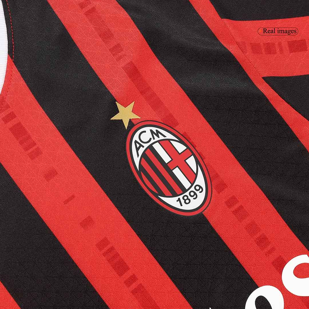 RAFA LEAO #10 Camiseta de Fútbol AC Milan Primera Equipación 2024/25