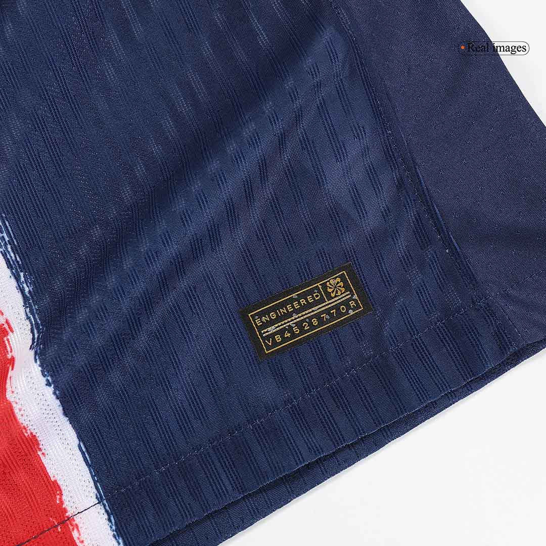 Camiseta de Fútbol PSG Auténtica KVARATSKHELIA #7 Camiseta de Casa PSG 2024/25 - UCL