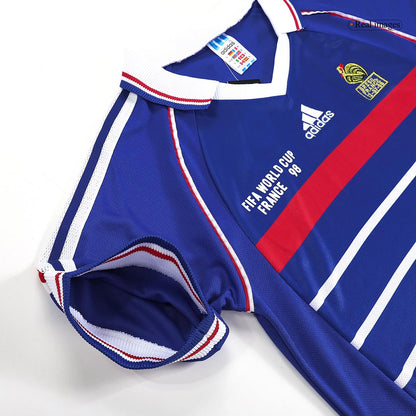 Retro HENRY #12 1998 France World Cup Home Soccer Jersey
