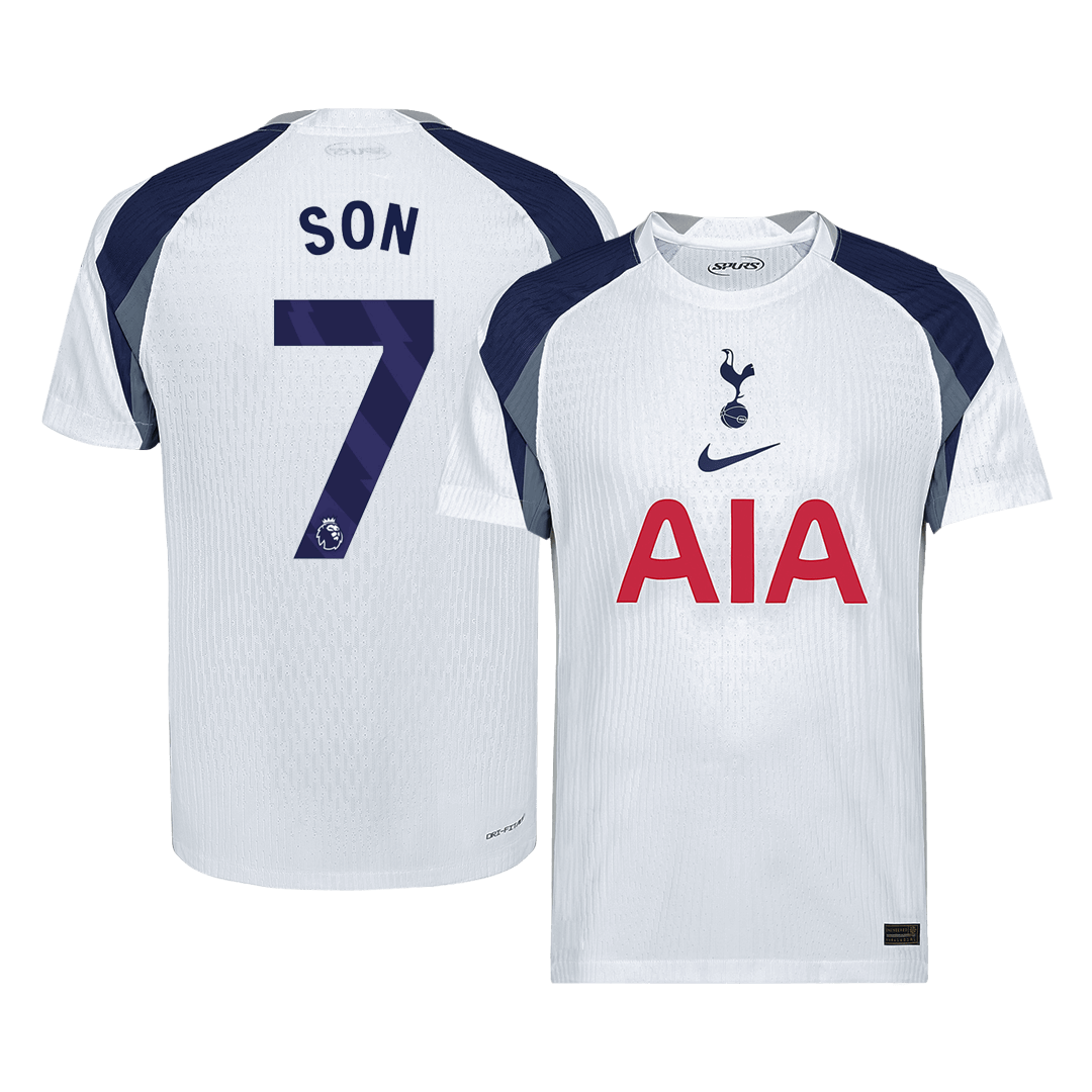 Tottenham Hotspur SON #7 Home Soccer Jersey Authentic 2025/26