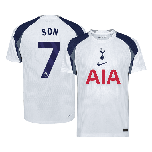 Tottenham Hotspur SON #7 Home Soccer Jersey Authentic 2025/26