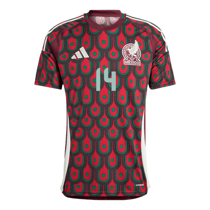 CHICHARITO #14 Mexico Soccer Jersey Home Custom Shirt 2024