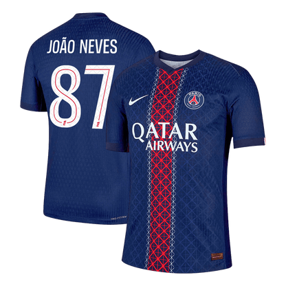 PSG Nogometni dres Doma?i 2025/26 Authentic JO?O NEVES #87
