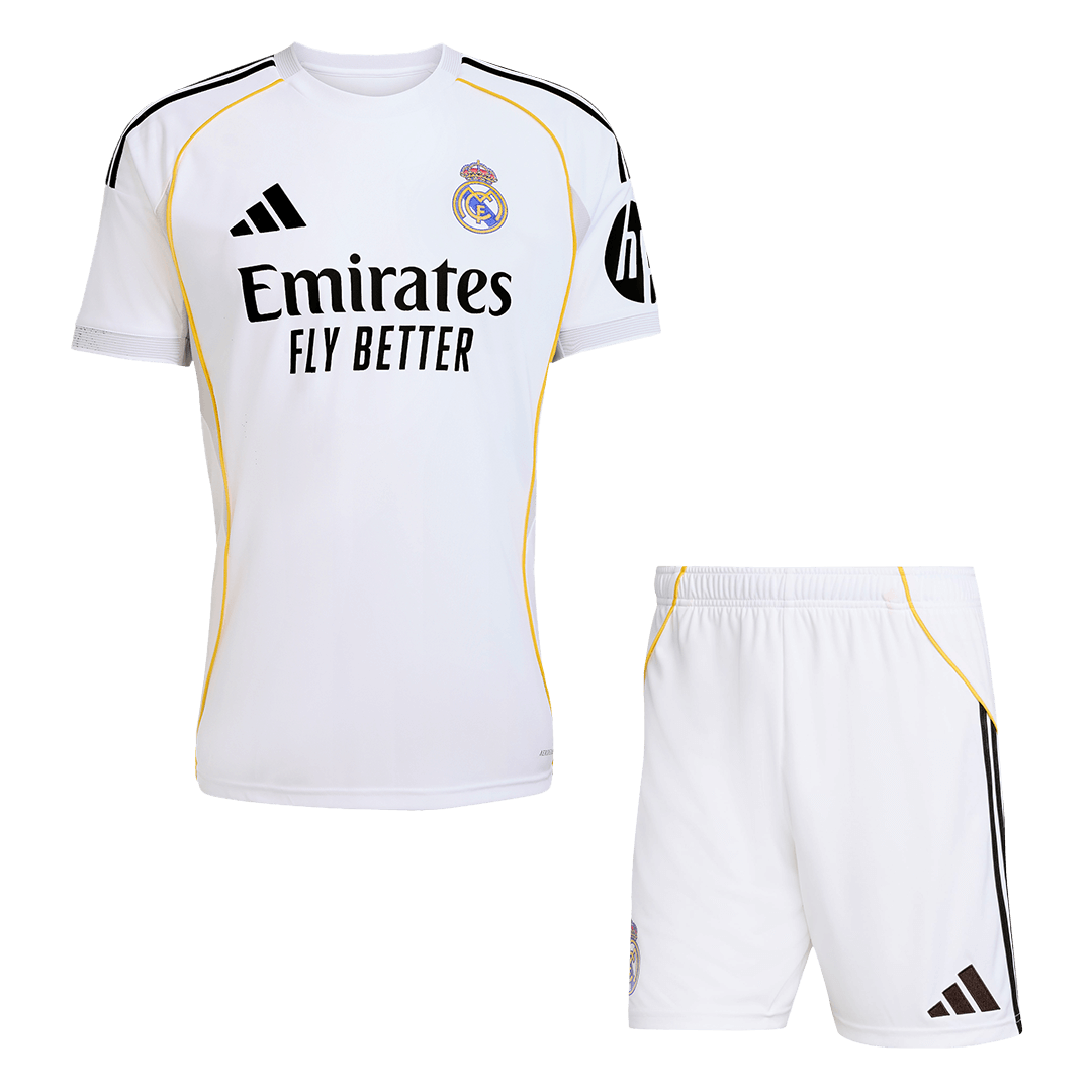 Uniformes de fútbol de local del Real Madrid 2025/26
