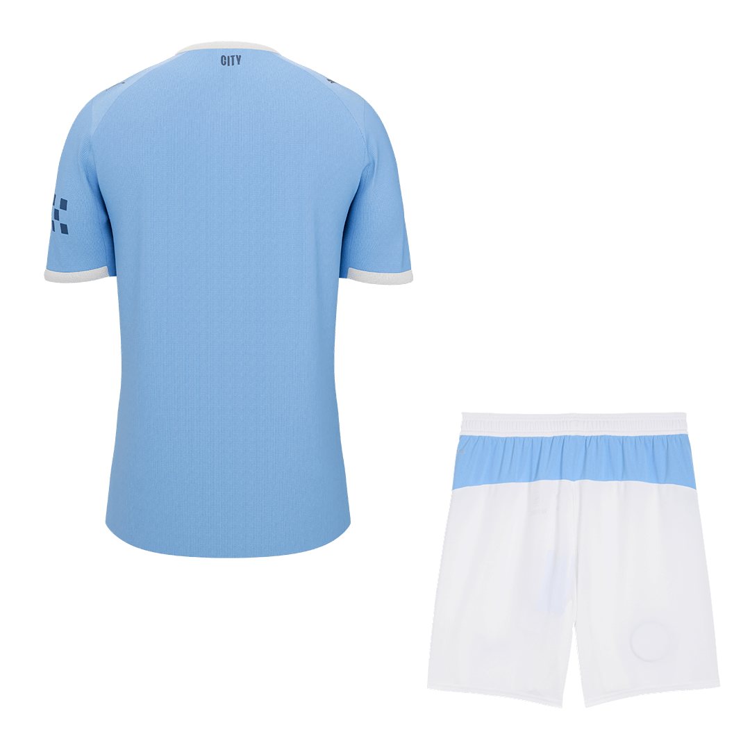 Kit de camiseta local del Manchester City 2025/26
