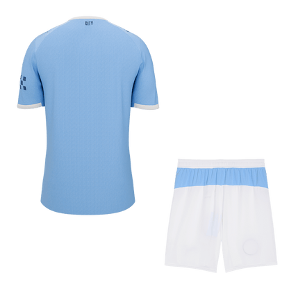 Kit de camiseta local del Manchester City 2025/26