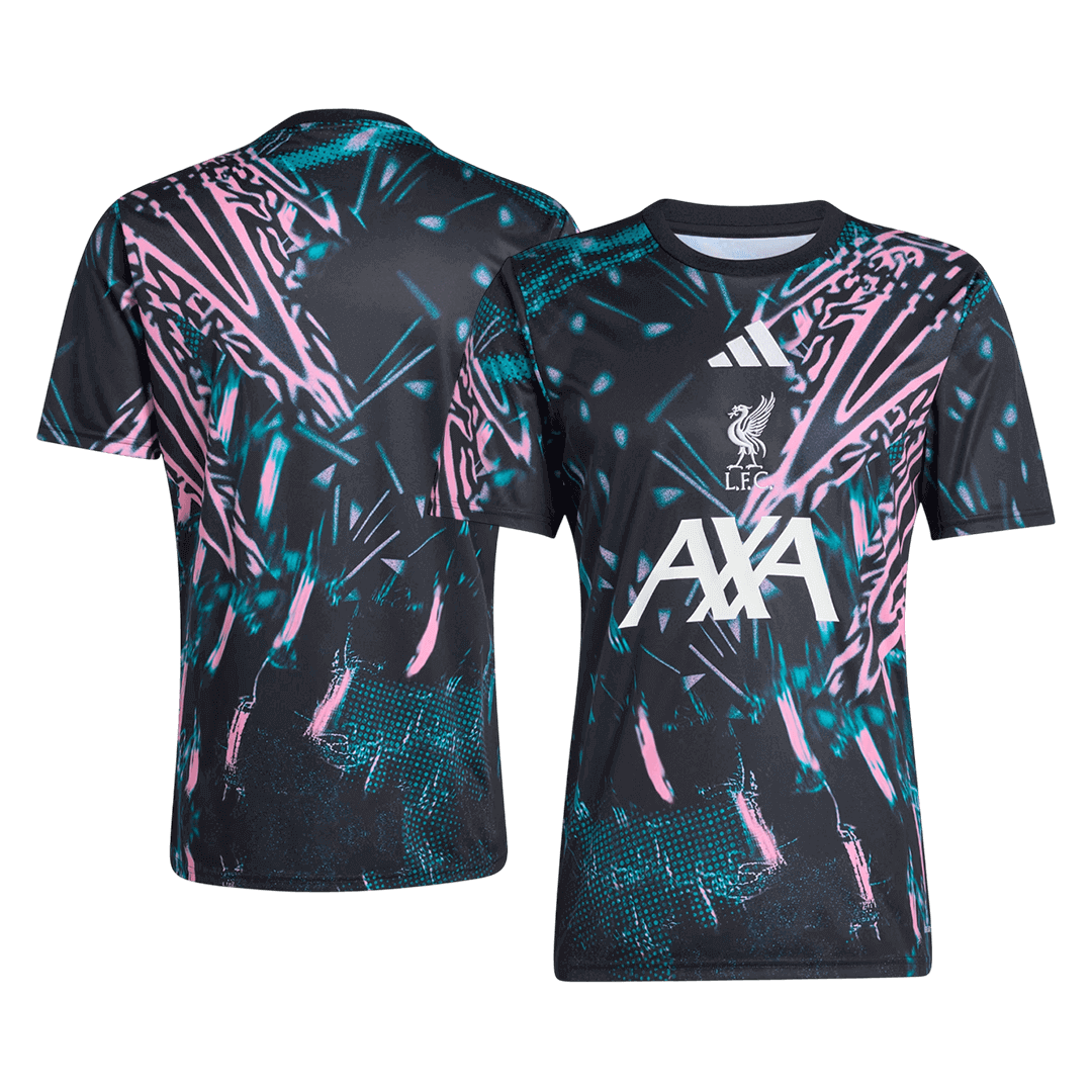 Camiseta de fútbol de entrenamiento Liverpool 2025/26 Negra