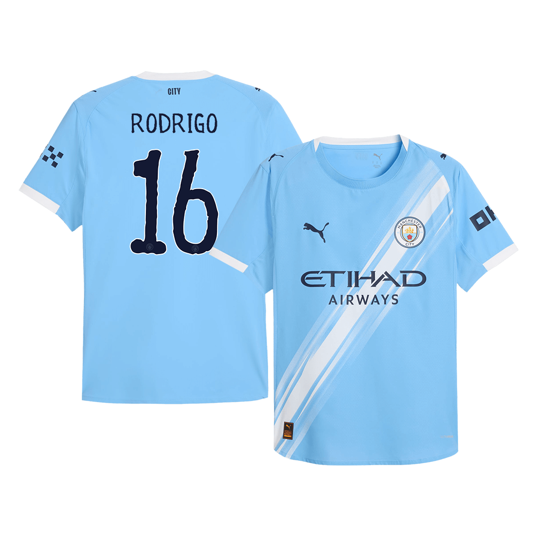 Dres Manchester City RODRIGO #16, domači, avtentičen, 2025/26 - Svetovno klubsko prvenstvo