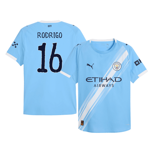 RODRIGO #16 Domači dres Manchester Cityja Igralska verzija Svetovno prvenstvo 2025/26 - Svetovno klubsko prvenstvo