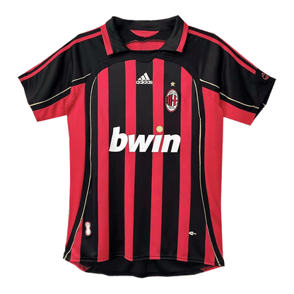 Camiseta de fútbol retro AC Milan KAKA' #22, local, temporada 2006/07