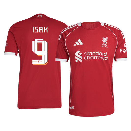 Liverpool Nogometni dres Doma?i 2025/26 Authentic ISAK #9