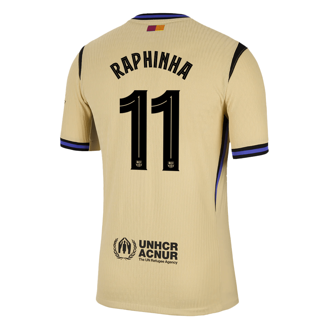 Authentic RAPHINHA #11 Barcelona gostujo?a majica 2025/26 - UCL
