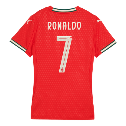 Women's Portugal RONALDO #7 Home Soccer Jersey 2025