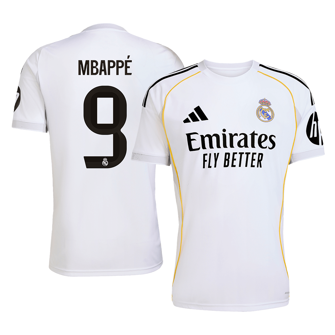 Real Madrid MBAPPÉ #9 Domači nogometni dres 2025/26