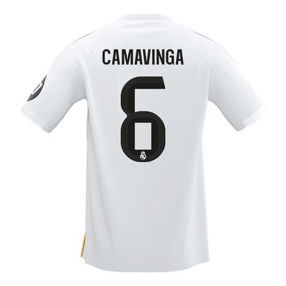 CAMAVINGA #6 Real Madrid Home Soccer Jersey 2025/26