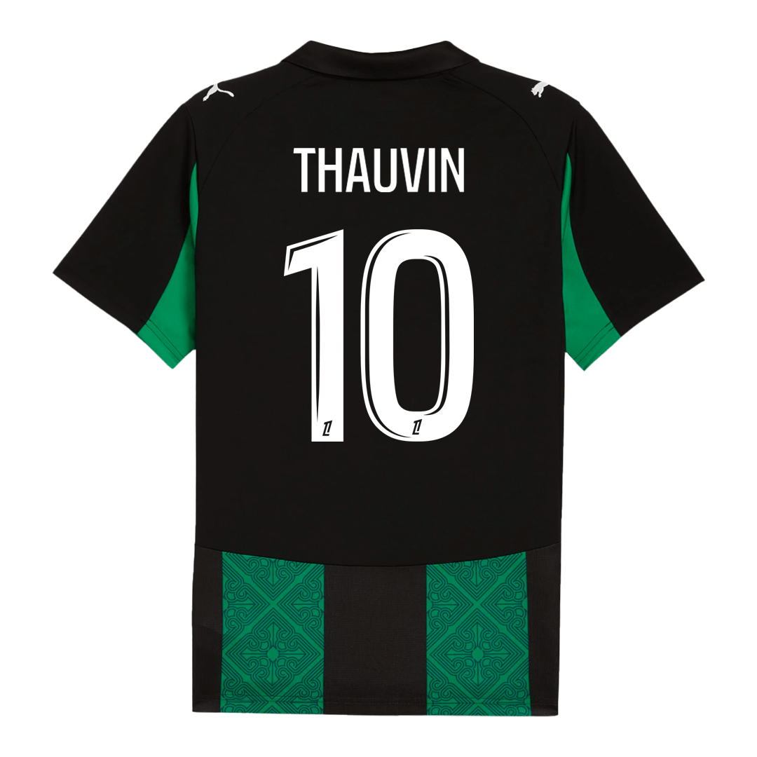 THAUVIN#10 RC Lens Camiseta de Fútbol Visitante 25/26 Verde y Negro
