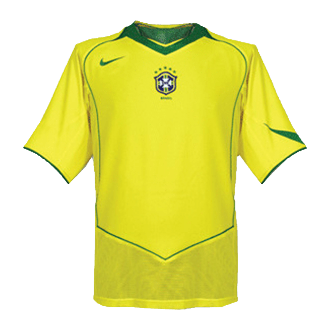 2004 Brazilski Doma?i Rumeni Retro Dres